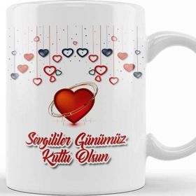 Baskı Dükkanı En Çok Satılan Sevgililer Günü Sevgiliye Hediye Kupa