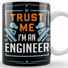 Baskı Dükkanı Engineer Trust Me Porselen Kupa