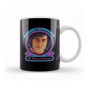 Baskı Dükkanı Englebert Humperdinck The King Of Romance Porselen Beyaz Kupa Bardak