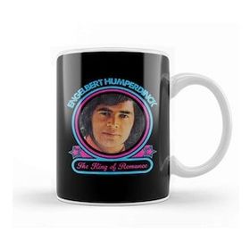 Baskı Dükkanı Englebert Humperdinck The King Of Romance Porselen Beyaz Kupa Bardak