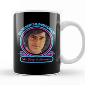 Baskı Dükkanı Englebert Humperdinck The King Of Romance Porselen Beyaz Kupa Bardak