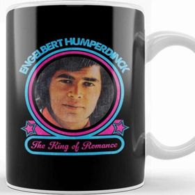 Baskı Dükkanı Englebert Humperdinck The King Of Romance Porselen Beyaz Kupa Bardak
