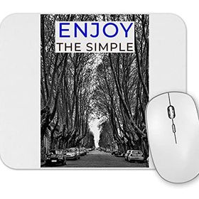 Baskı Dükkanı Enjoy the Simple Mouse Pad