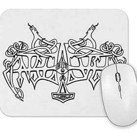 Baskı Dükkanı Enslaved Emperor Solstafir Borknagar Darkthrone Satyricon Mouse Pad