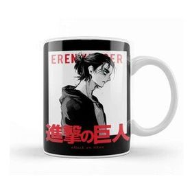 Baskı Dükkanı Eren Yeager 01 Porselen Beyaz Kupa Bardak