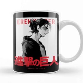 Baskı Dükkanı Eren Yeager 01 Porselen Beyaz Kupa Bardak