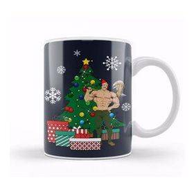 Baskı Dükkanı Escanor Around The Christmas Tree Seven Deadly Sins Kupa