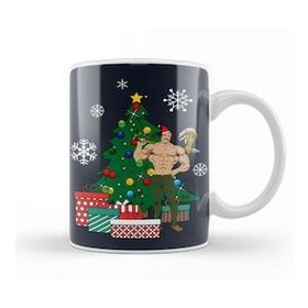 Baskı Dükkanı Escanor Around The Christmas Tree Seven Deadly Sins Kupa