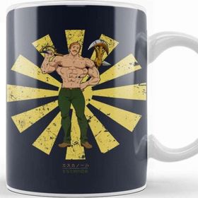 Baskı Dükkanı Escanor Retro Japanese Seven Deadly Sins Kupa