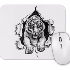 Baskı Dükkanı Espirito De Tigre Mouse Pad