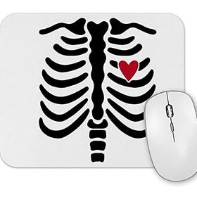 Baskı Dükkanı Esqueleto Mouse Pad
