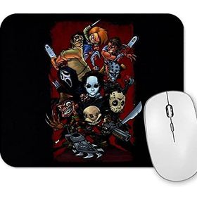 Baskı Dükkanı Estampa Assasinos De Filmes Feminina Korku Mouse Pad