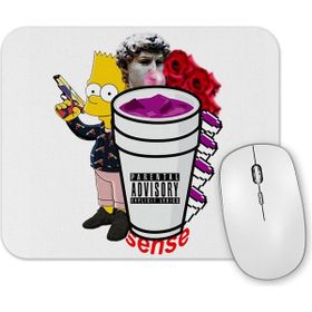 Baskı Dükkanı Estampa Lean Sense Lean Mouse Pad