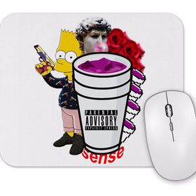 Baskı Dükkanı Estampa Lean Sense Lean Mouse Pad