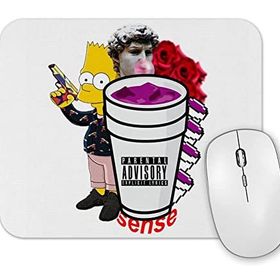 Baskı Dükkanı Estampa Lean Sense Lean Mouse Pad