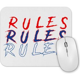 Baskı Dükkanı Estampa Rules Mouse Pad