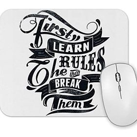 Baskı Dükkanı Estilo Europeu Mouse Pad