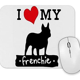 Baskı Dükkanı Eu Amo Meu Cachorro Mouse Pad
