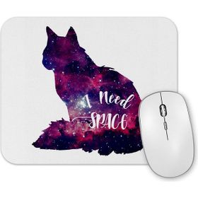 Baskı Dükkanı Eu Preciso De Espaço Cat Kedi Mouse Pad