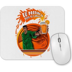 Baskı Dükkanı Eu Prefiro Um Suco De Laranja Mouse Pad