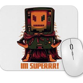 Baskı Dükkanı Eu Sou Superrr Mouse Pad