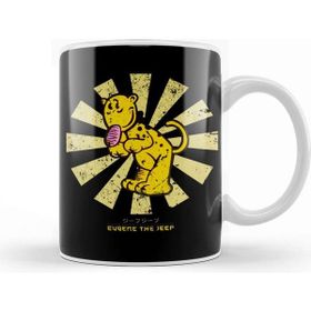 Baskı Dükkanı Eugene The Jeep Retro Japanese Popeye Kupa