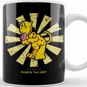 Baskı Dükkanı Eugene The Jeep Retro Japanese Popeye Kupa