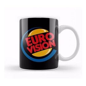 Baskı Dükkanı Eurovision Burger King Logo Kupa