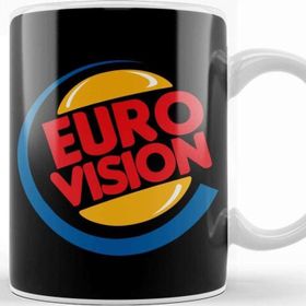 Baskı Dükkanı Eurovision Burger King Logo Kupa