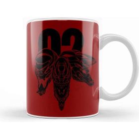 Baskı Dükkanı Evangelion Porselen Kupa