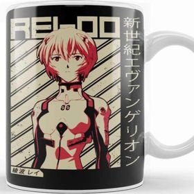 Baskı Dükkanı Evangelion Rei Anime Kupa