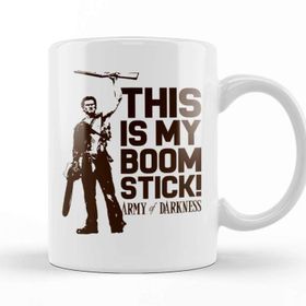 Baskı Dükkanı Evil Dead Army Of Darkness Ash Boom Stick Baskılı Kupa