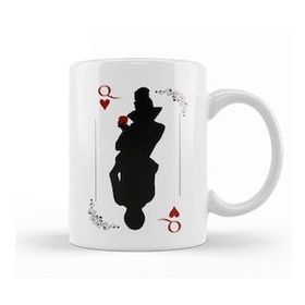 Baskı Dükkanı Evil Queen Queen Of Hearts Kupa