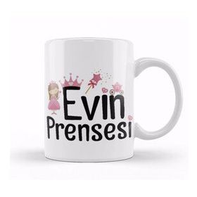 Baskı Dükkanı Evim Prensesi Kupa