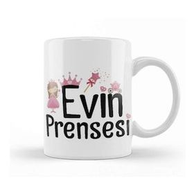 Baskı Dükkanı Evim Prensesi Kupa