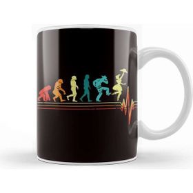 Baskı Dükkanı Evolution Line Dancer Dancing Country Music Western Cowboy Kupa