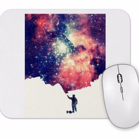 Baskı Dükkanı Evrenin Boyanması Uzay Sanatı Mouse Pad