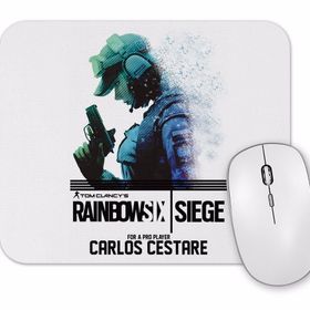Baskı Dükkanı Exclusive Carlos Cestare Rainbowsix Siege Mouse Pad