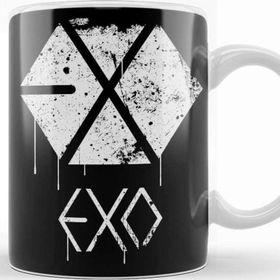 Baskı Dükkanı Exo Grunge Spraypaınt Kupa Bardak Porselen