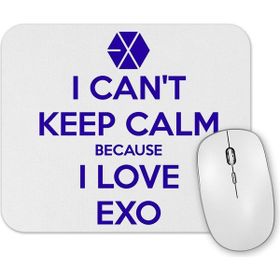 Baskı Dükkanı Exo I Cant Keep Calm Mouse Pad