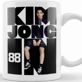 Baskı Dükkanı Exo Kai Full Name OT12 Porselen Beyaz Kupa Bardak