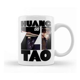 Baskı Dükkanı Exo Tao Full Name OT12 Porselen Beyaz Kupa Bardak