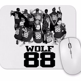 Baskı Dükkanı Exo Wolf 88 Mouse Pad