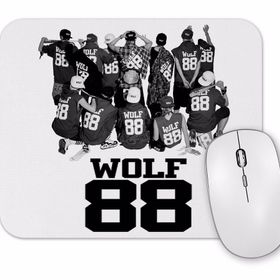 Baskı Dükkanı Exo Wolf 88 Mouse Pad