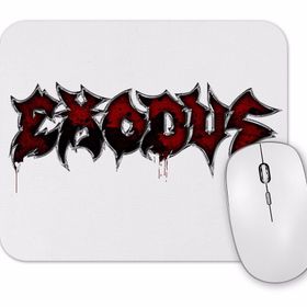 Baskı Dükkanı Exodus Slayer Testament Metallica Overkill Sodom Mouse Pad