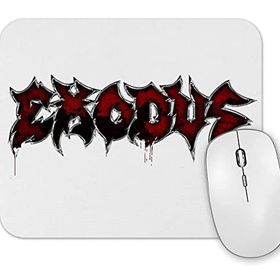 Baskı Dükkanı Exodus Slayer Testament Metallica Overkill Sodom Mouse Pad