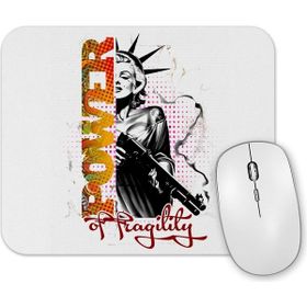 Baskı Dükkanı F Fragility Mouse Pad