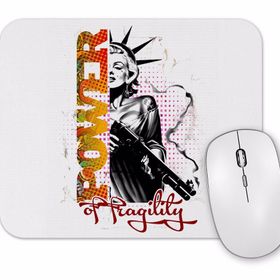 Baskı Dükkanı F Fragility Mouse Pad