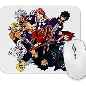 Baskı Dükkanı Fairy Tail Anime Erza Scarlet Happy Lisanna Straus Mouse Pad