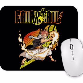 Baskı Dükkanı Fairy Tail Anime Manga Natsu Dragneel Fire Mouse Pad